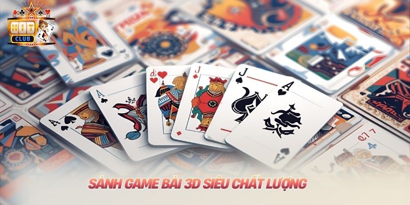Sảnh game bài 3D siêu chất lượng